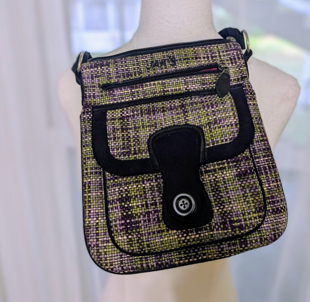 Jak's Woven Crossbody Bag